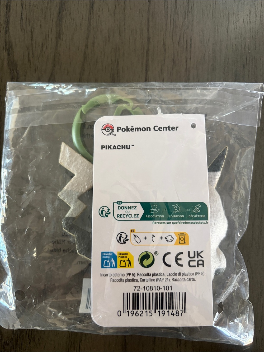 Pokemon 30th Anniversary Mascot Pikachu of the Beginning Plush & Plush Keychain - Picture 4 of 6